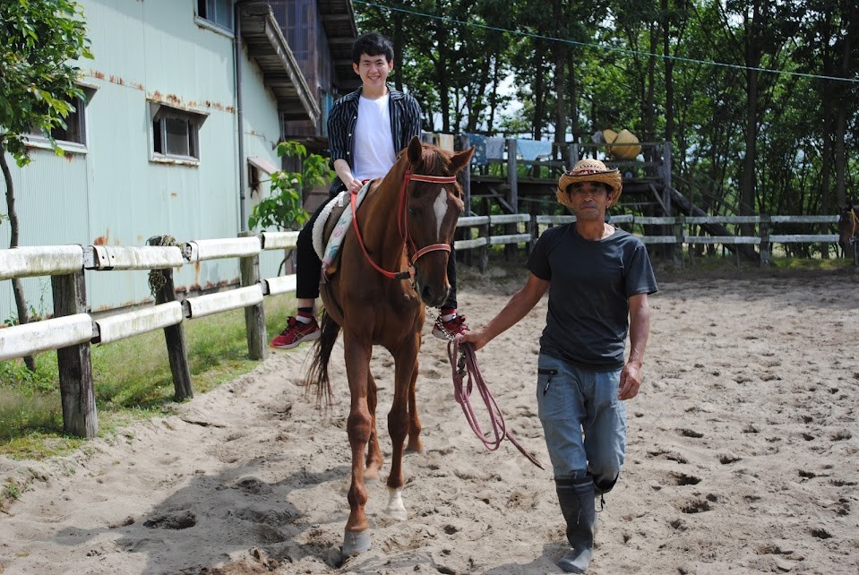 胎内 | 馬たちとふれあい、乗馬体験！「松原ステーブルス」は引退した馬たちの養老牧場